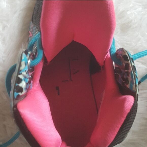 Nike Lebron XII 12 Black Pink Blue Basketball Shoes Sz 5Y Fit like a Womens 6.5 - Picture 3 of 16